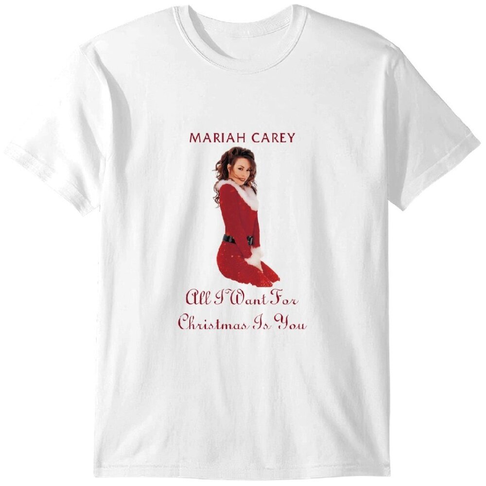 Mariah Carey All I Want For Christmas Is You Shirt – Holiday Music Unisex Tee 24